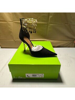 Sam Edelman Women's Darra Embellished Pumps Black Size 6 NEW